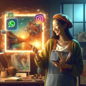 From Gallery Walls to WhatsApp Sales: How a Local Artist Sold ₨1 Lakh Worth of Art Digitally (Without Fancy Jargon or a Website)