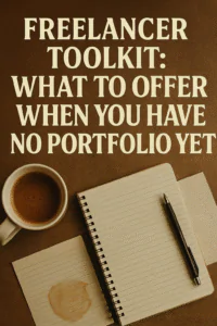 Freelancer Toolkit: What to Offer Without a Portfolio