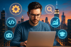 Blog 25 Remote Work 2.0: 5 Futuristic Skills You Can Learn Free (And Sell from Pakistan to the World)