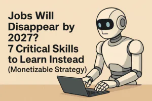 Jobs That Will Disappear by 2027 + Skills to Learn Now