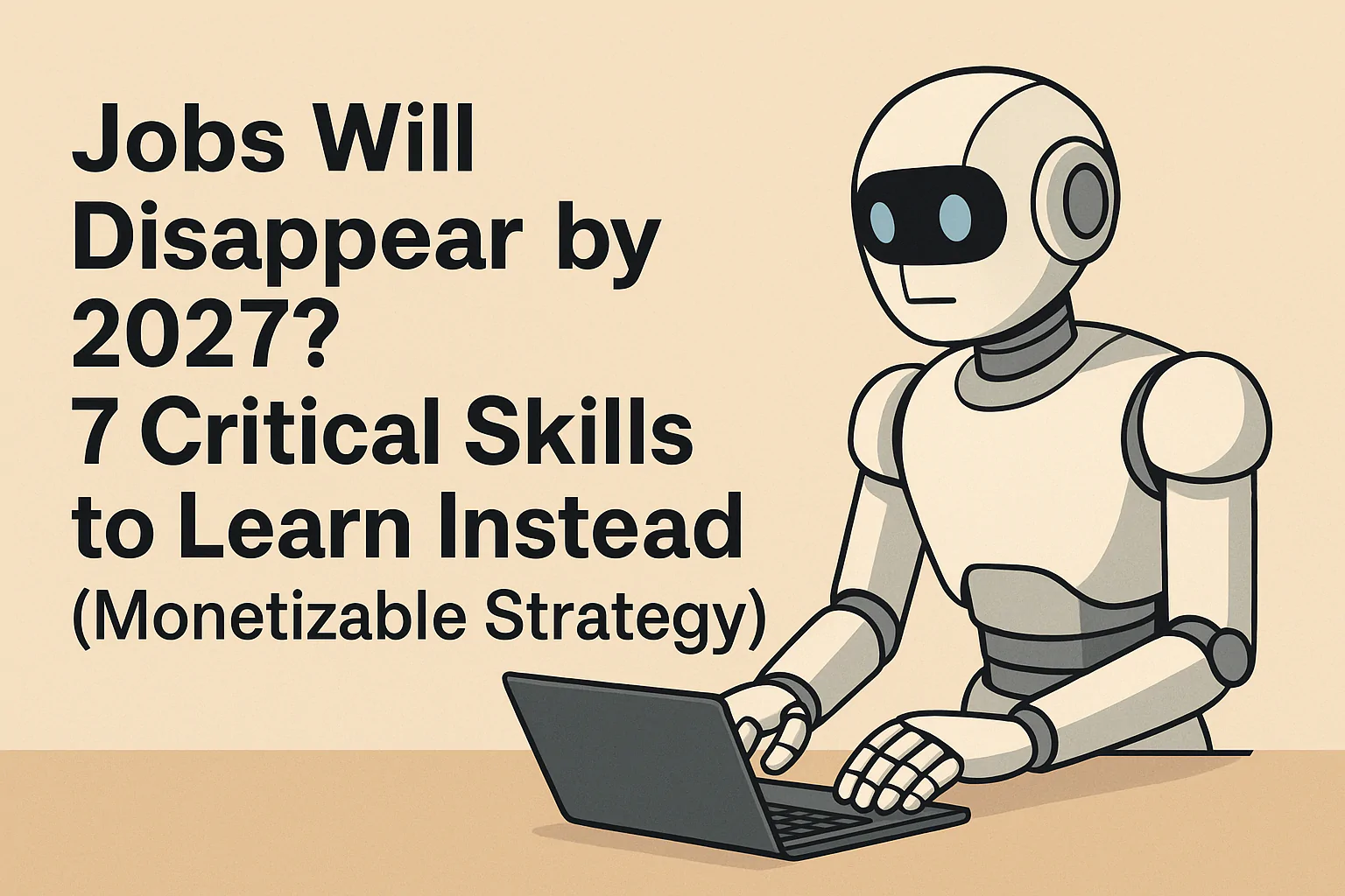 Jobs That Will Disappear by 2027 + Skills to Learn Now
