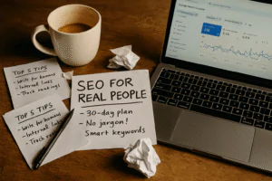 SEO for Real People: Rank in 30 Days Without the Jargon