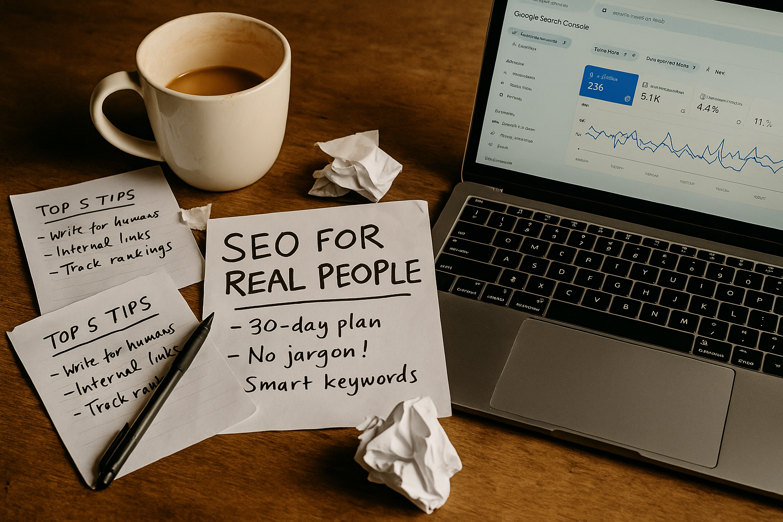 Home 8 SEO for Real People: Rank in 30 Days Without the Jargon