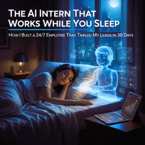 I Built an AI Intern That Works 24/7—The Simple System That Tripled My Leads in 30 Days